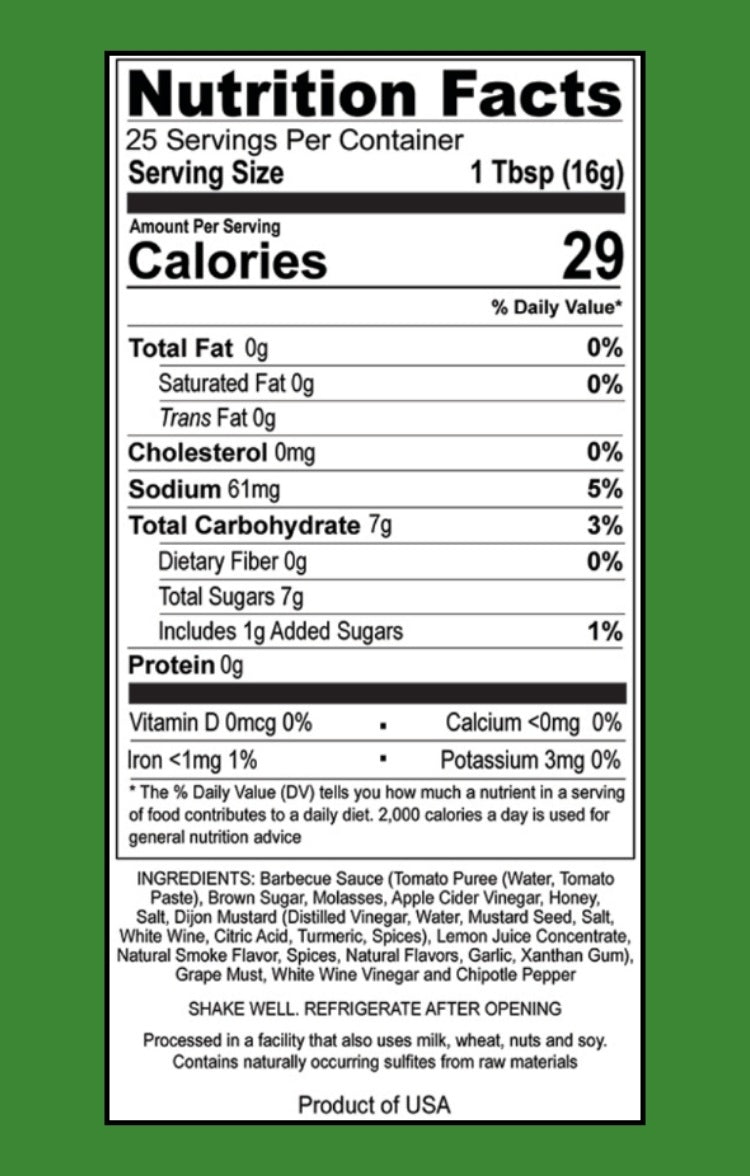 Mombasa Perfection - Mango Chipotle Balsamic BBQ Sauce