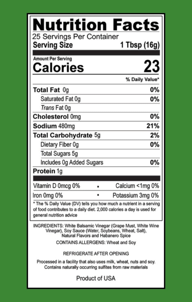 Soy From Soi - Pineapple Habanero Balsamic Soy Sauce