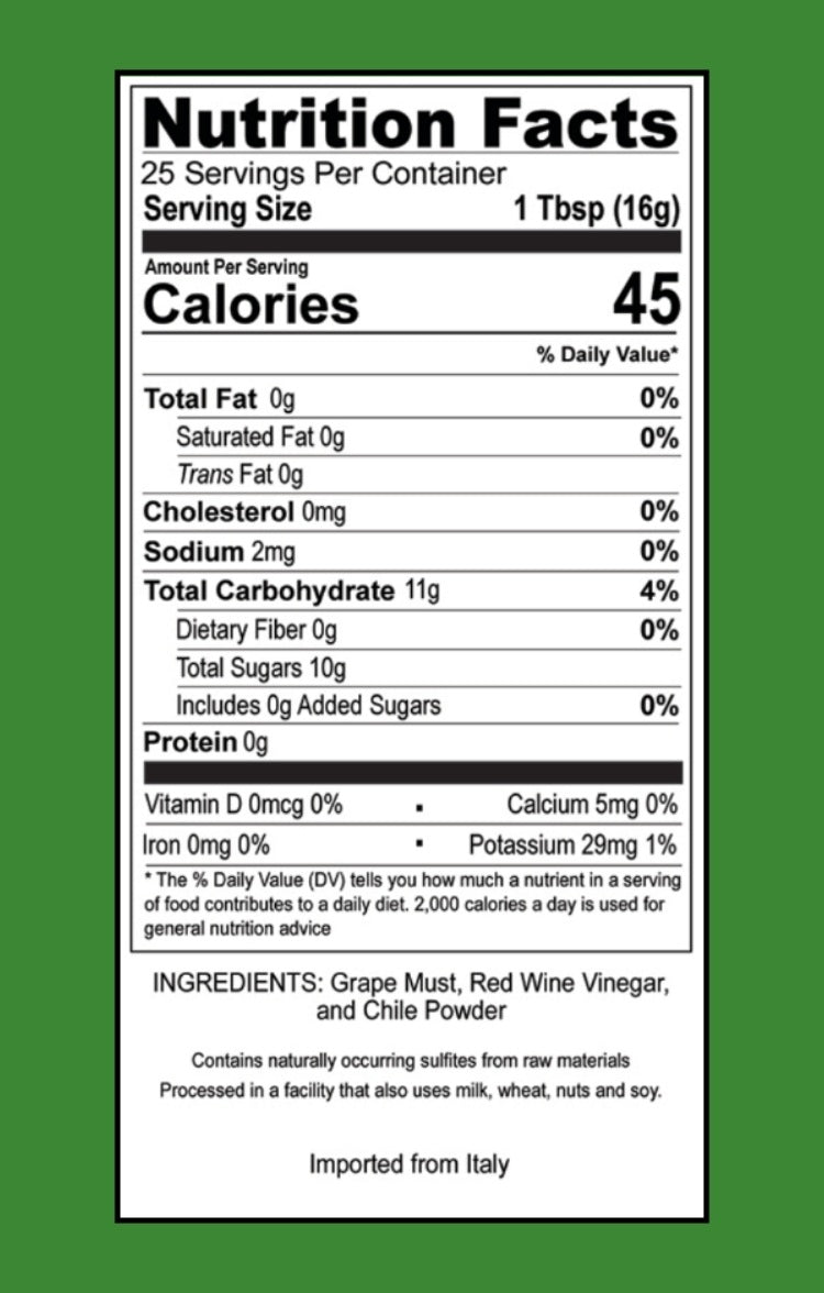 Watamu Wednesday - Chile Balsamic Vinegar