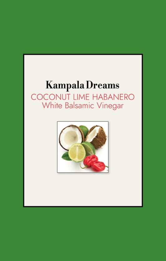 Kampala Dreams - Coconut Lime Habanero White Balsamic Vinegar