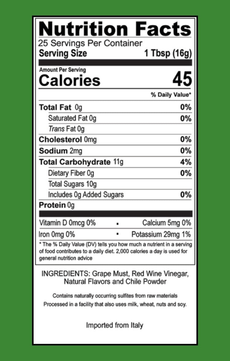 Malindi Marvel - Spicy Mango Balsamic Vinegar