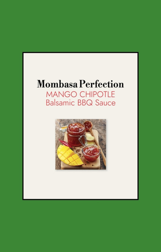 Mombasa Perfection - Mango Chipotle Balsamic BBQ Sauce