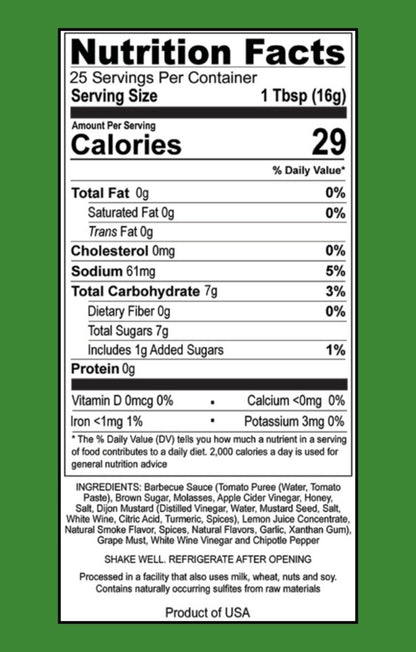 Mombasa Perfection - Mango Chipotle Balsamic BBQ Sauce