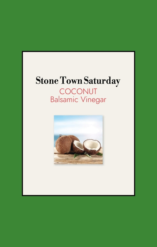 Stone Town Saturday - Coconut Balsamic Vinegar