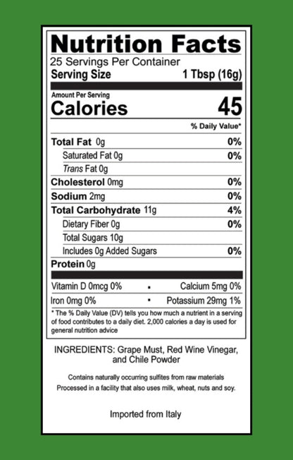 Watamu Wednesday - Chile Balsamic Vinegar