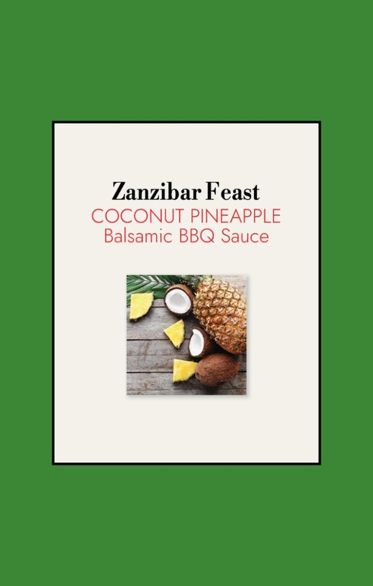 Zanzibar Feast - Coconut Pineapple Balsamic BBQ Sauce